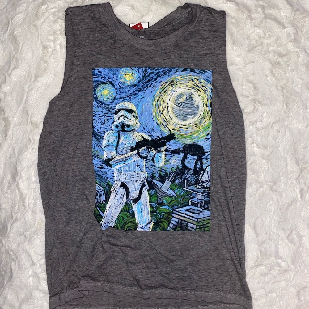 Star Wars Storm Trooper Starry Night Graphic Tee